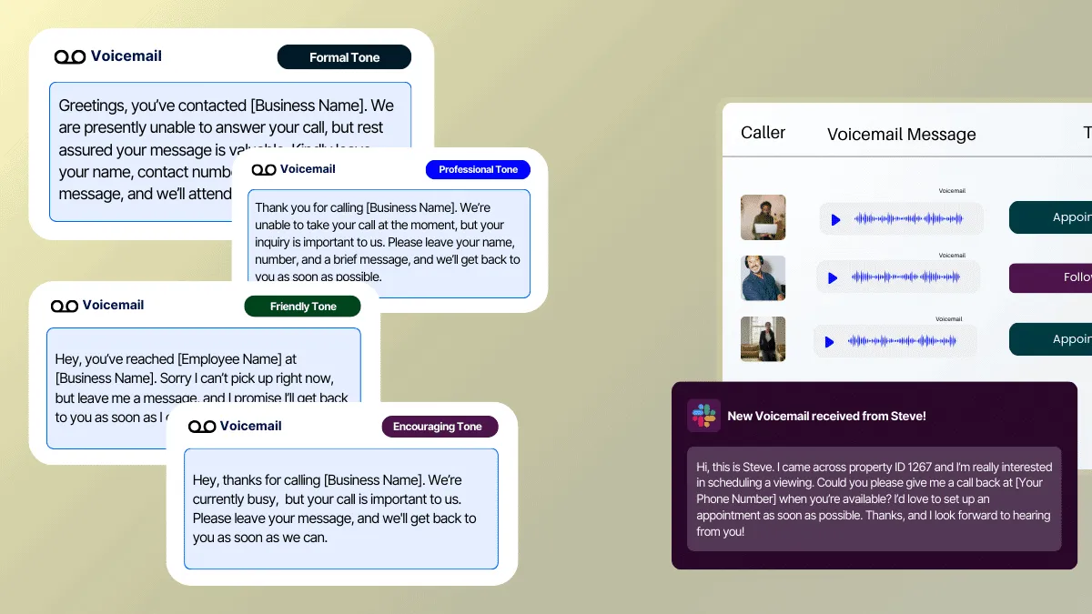 80+ examples of voicemail messages for businesses - How to create great voicemails