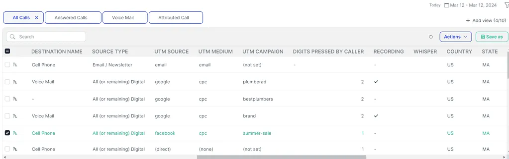 Nimbata Reports with UTM