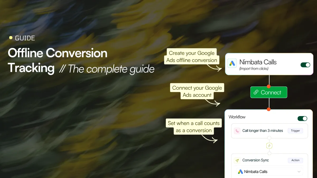 offline conversion tracking