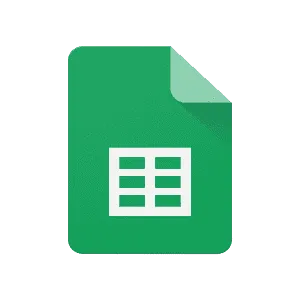 Google Sheets logo