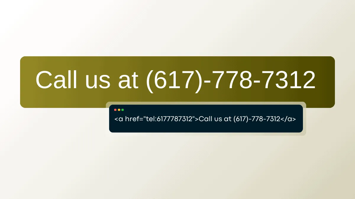 How to Add a Click-to-Call Button With HTML [step-by-step guide with example]