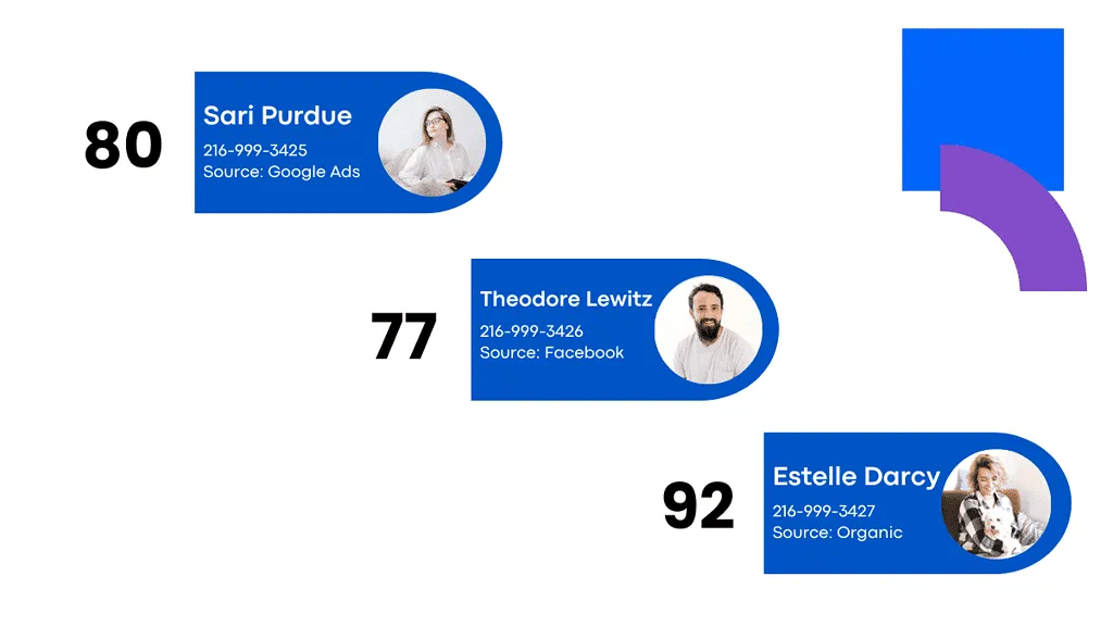 Phone Lead scoring example