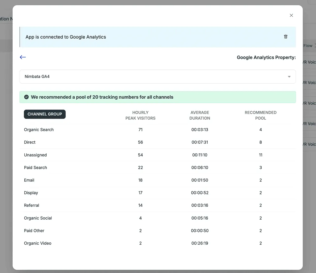 Pool Checker to never overpay for unused Tracking Numbers.