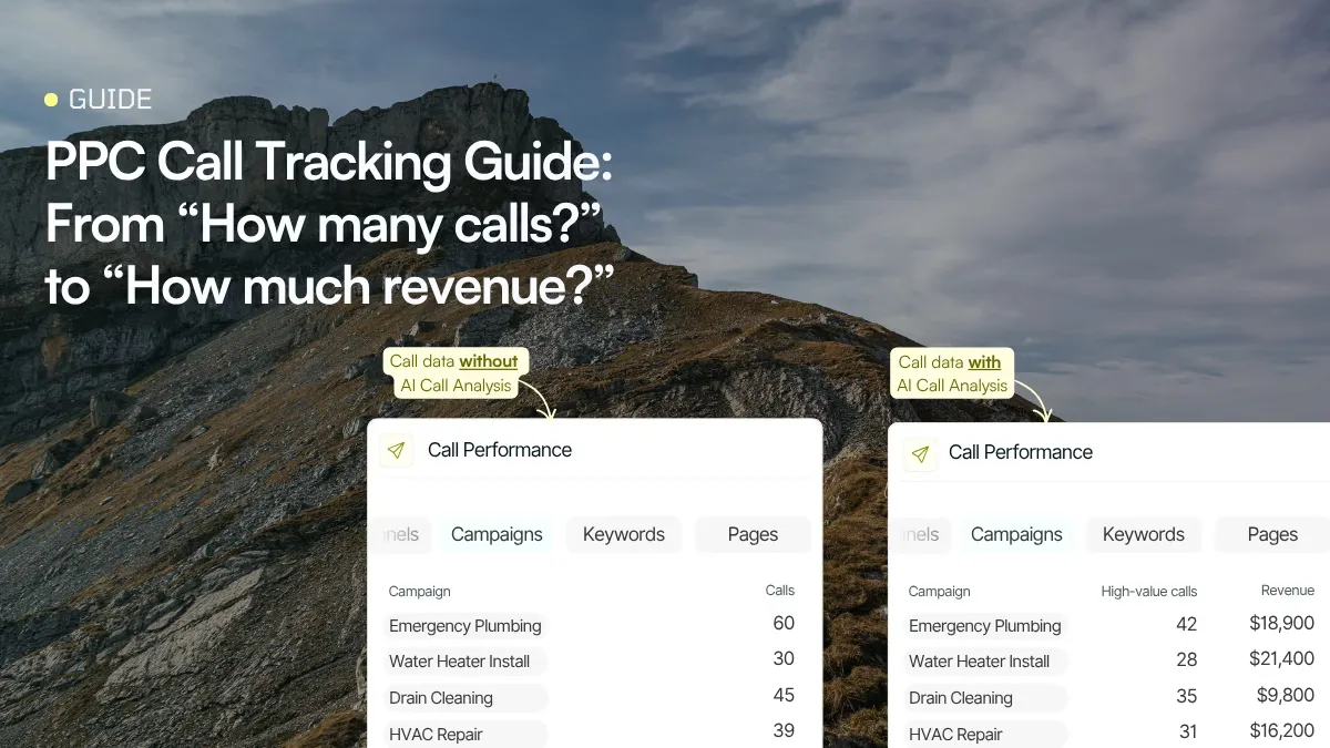 PPC Call Tracking Cover - Track PPC Calls the right way
