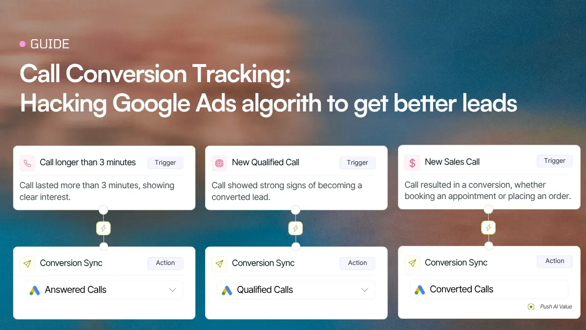 Google Ads call conversion tracking with Nimbata: turning qualified phone calls into Google Ads conversions