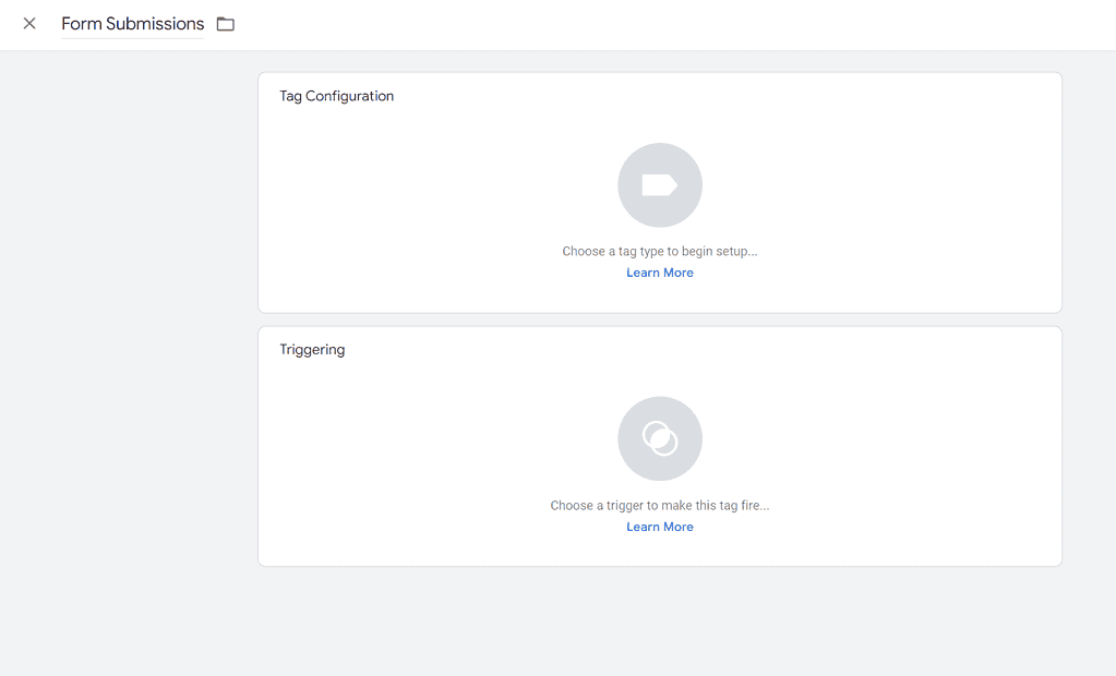 Form Conversion tracking - Tag Manager