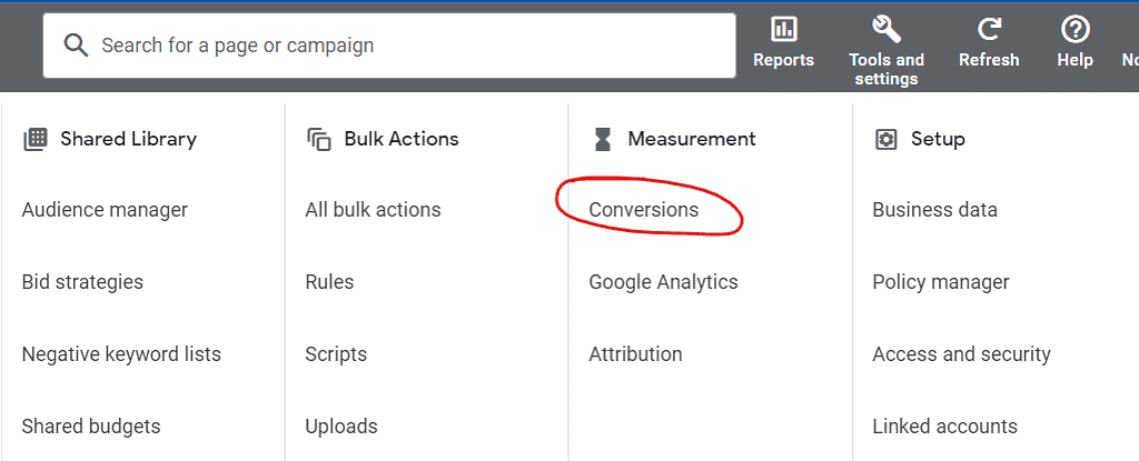 Form Conversions - Tag Manager