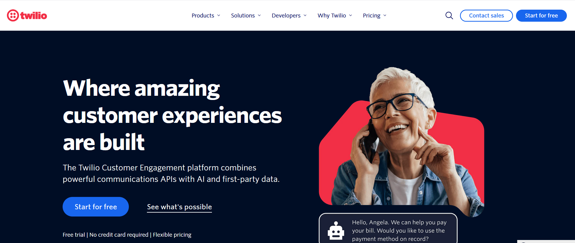Best CallRail Alternatives for 2025 - Pros, Cons, Key Features, Pricing Comparisons twilio homepage