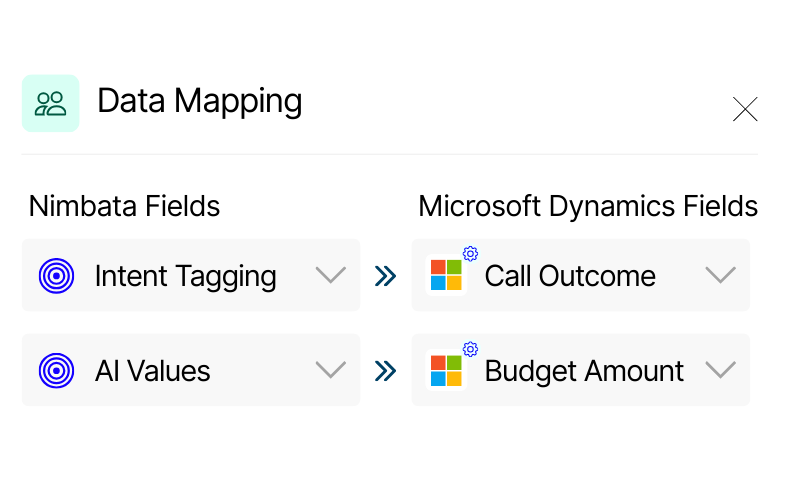 Call outcomes-Tags- AI insights from Nimbata directly to HubSpot