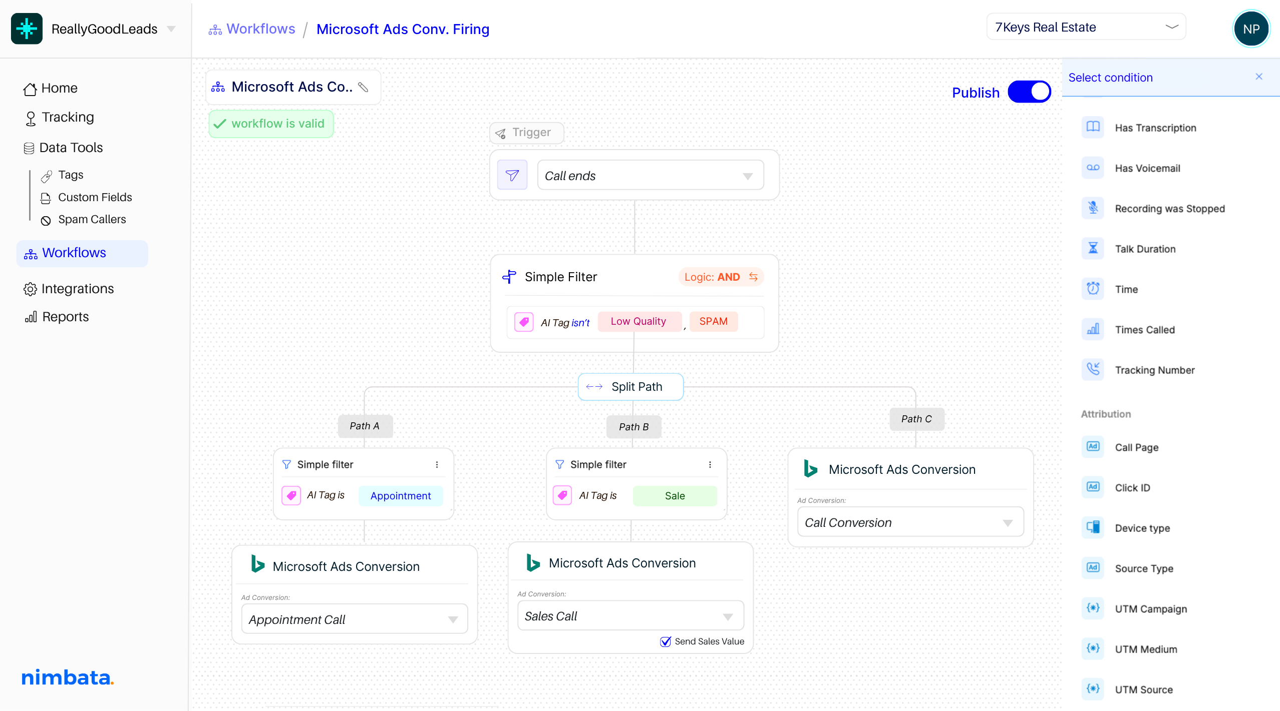 Include Microsoft Ads automation on your workflow builder-split paths and sync your apps effortlessly 