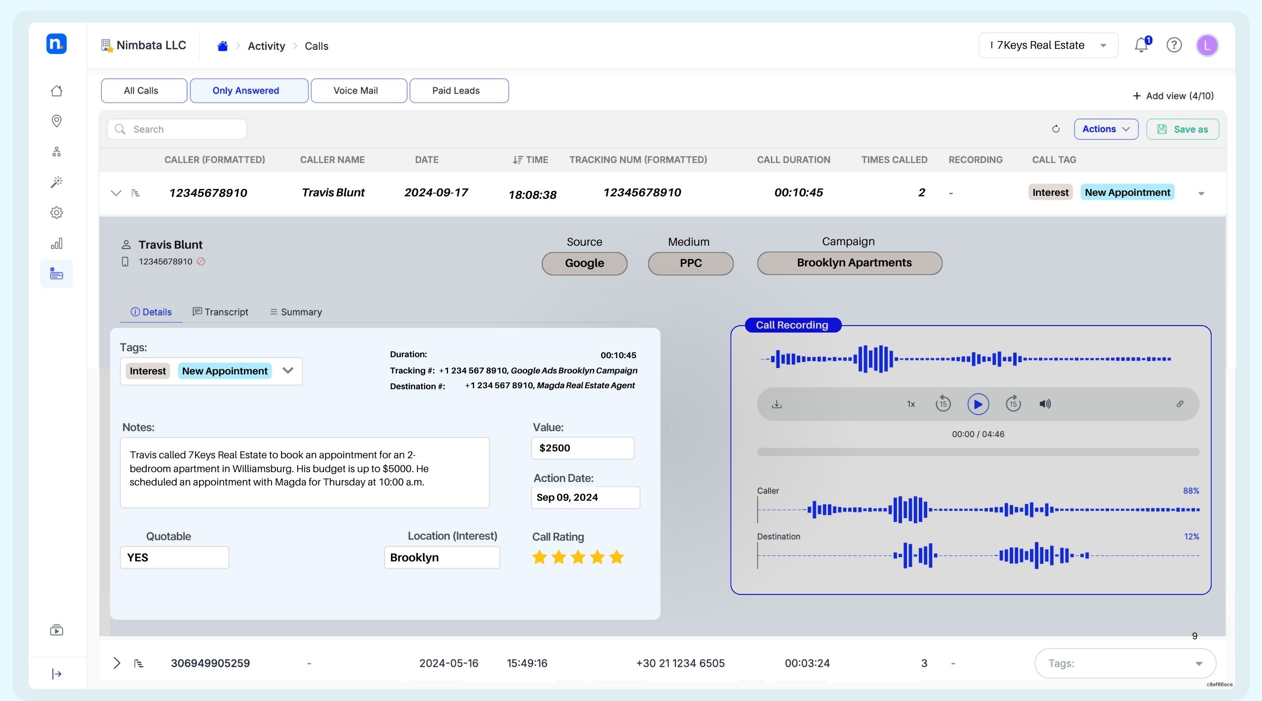 ai call summaries and auto tagging to stop irrelevant clicks in Google Ads