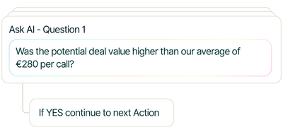 Ask AI Anything and automate your next action