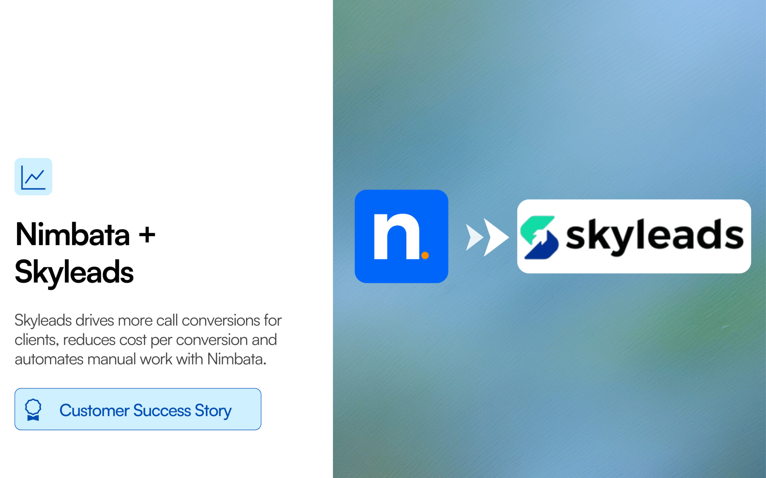 Marketing agency Skyleads lead generation uses Nimbata to prove lead generation