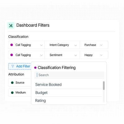 CRM field mapping interface showing how Nimbata syncs AI Notes, Action Plans, and Transcriptions with CRM fields like Notes and Next Steps.
